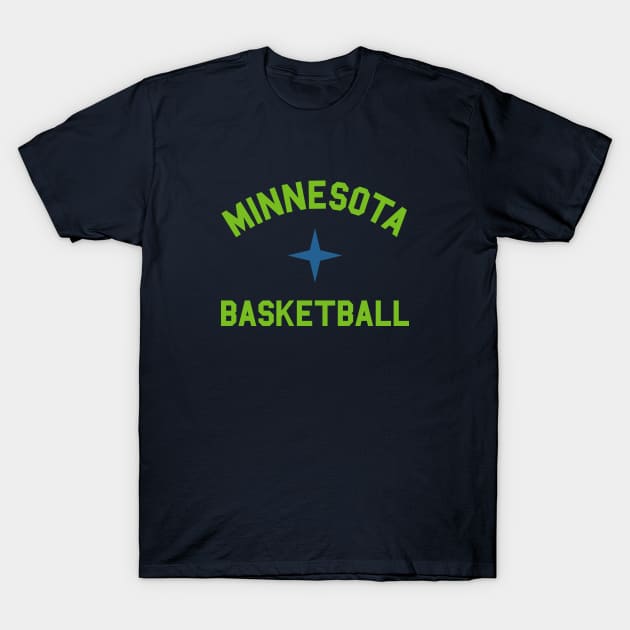 Minnesota Basketball Star III T-Shirt by sportlocalshirts